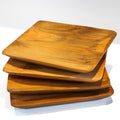 Set de platos de madera
