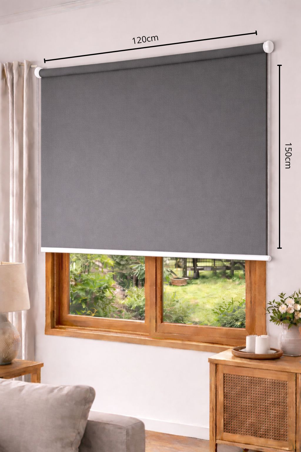 Cortina Roller Blackout 120x150