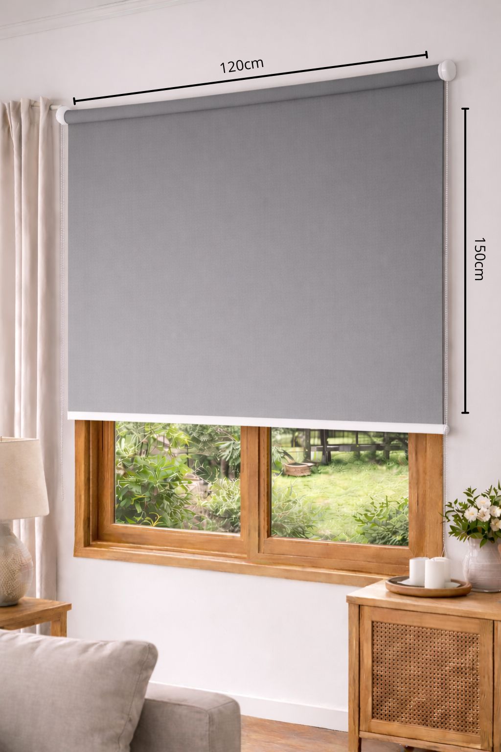 Cortina Roller Blackout 120x150