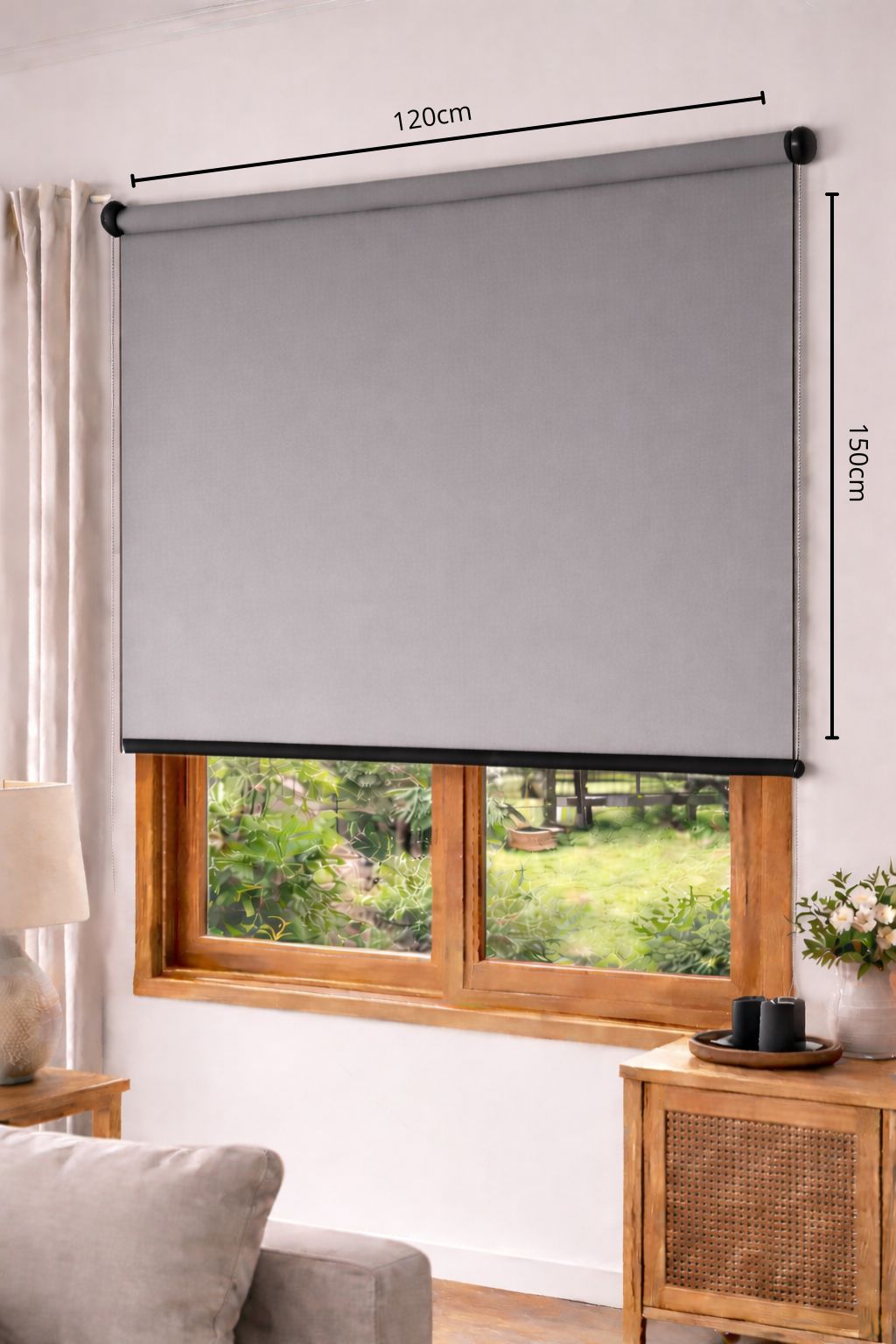 Cortina Roller Blackout 120x150