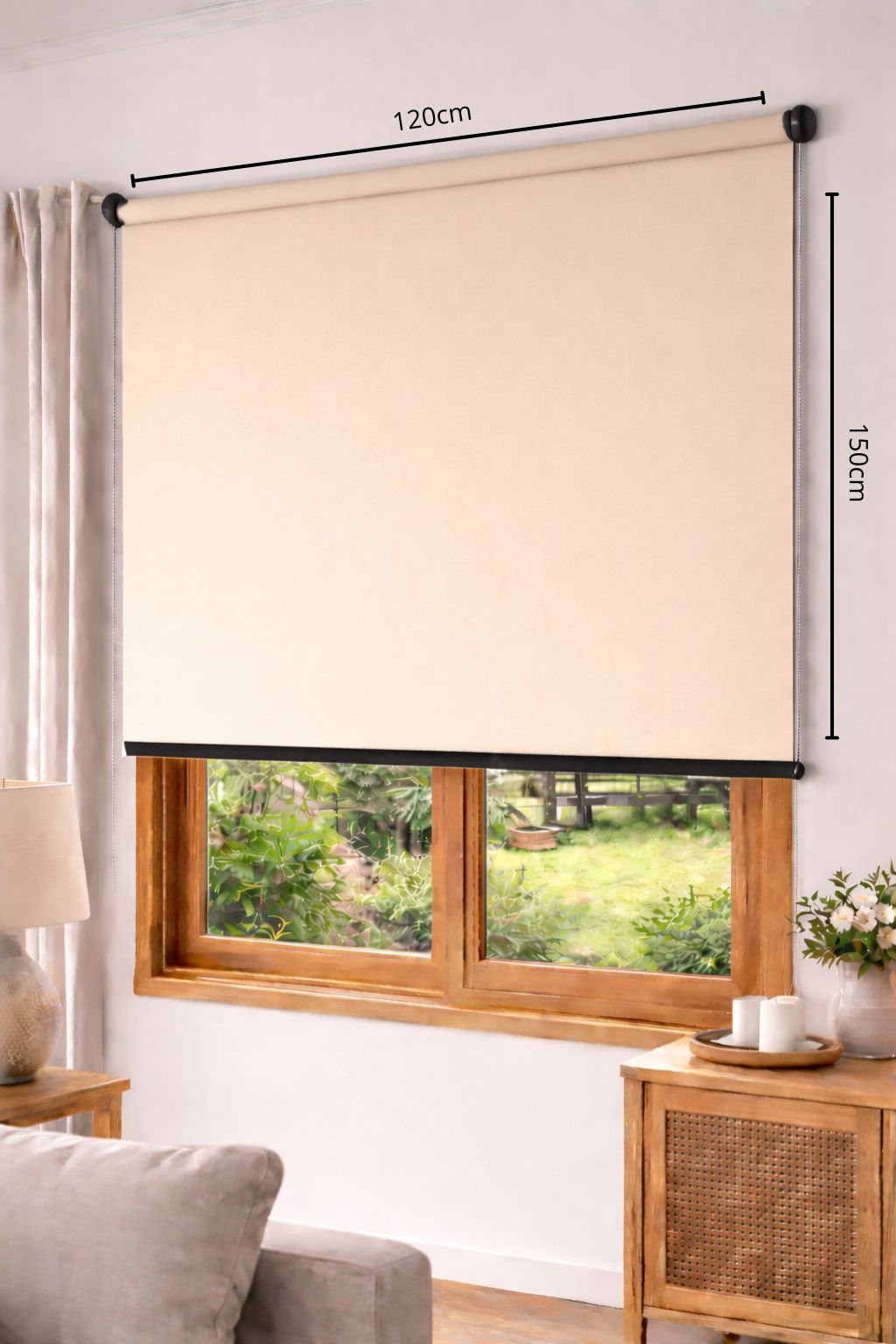 Cortina Roller Blackout 120x150