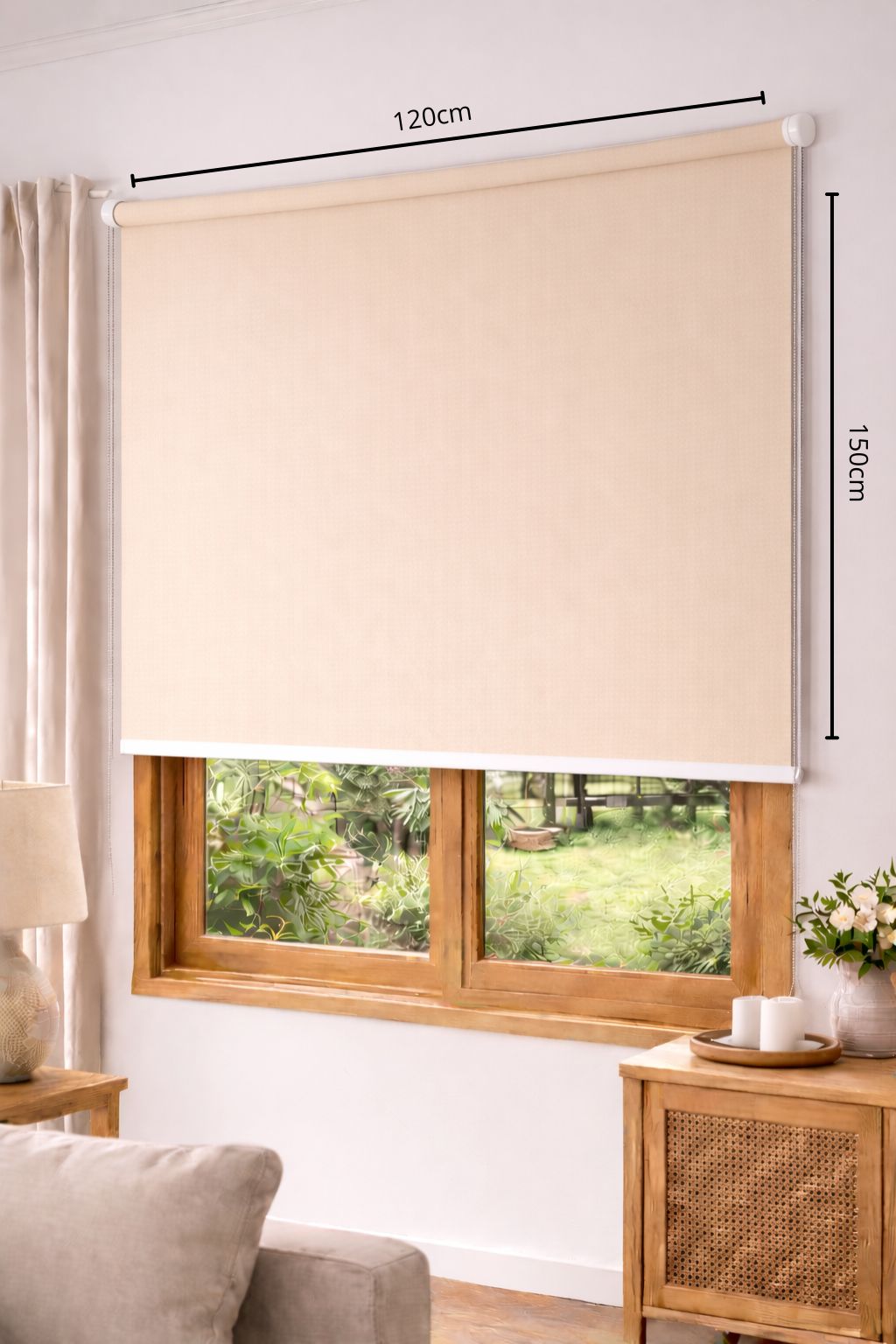 Cortina Roller Blackout 120x150