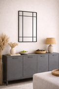 Espejo Rectangular borde negro