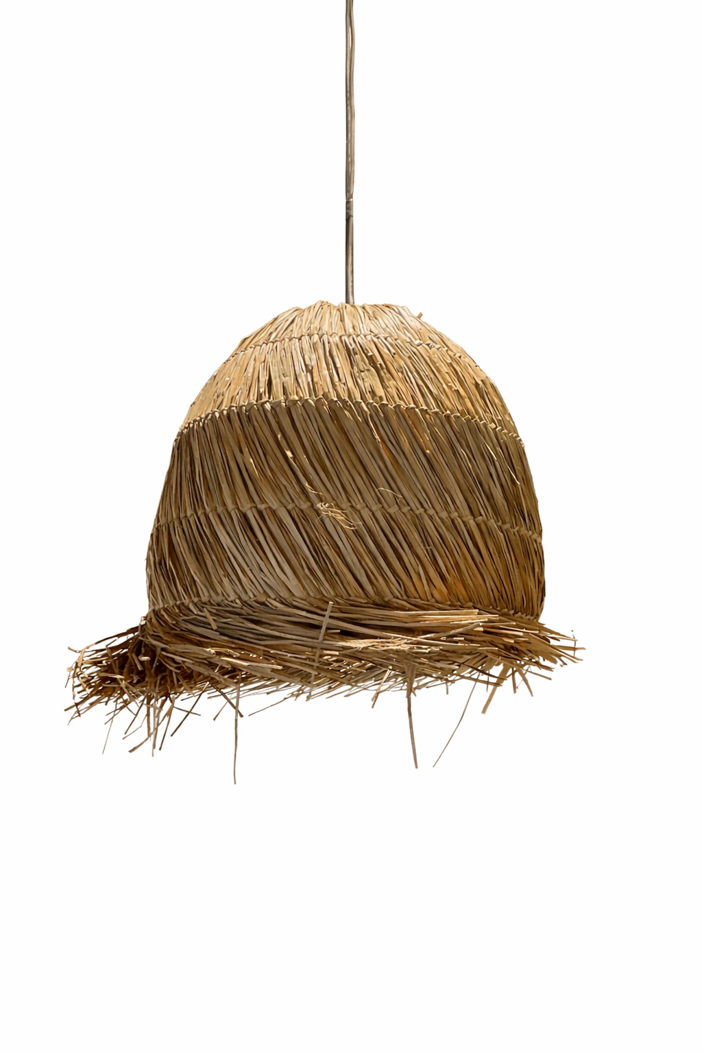 Lampara de Yute colgante